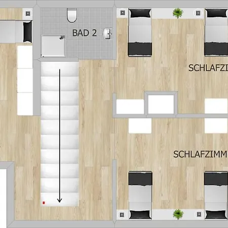 Dieunterkunft Appartement Neutillmitsch